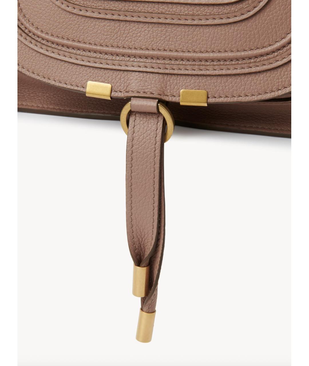CHLOE Розовая кожаная сумка тоут, фото 5
