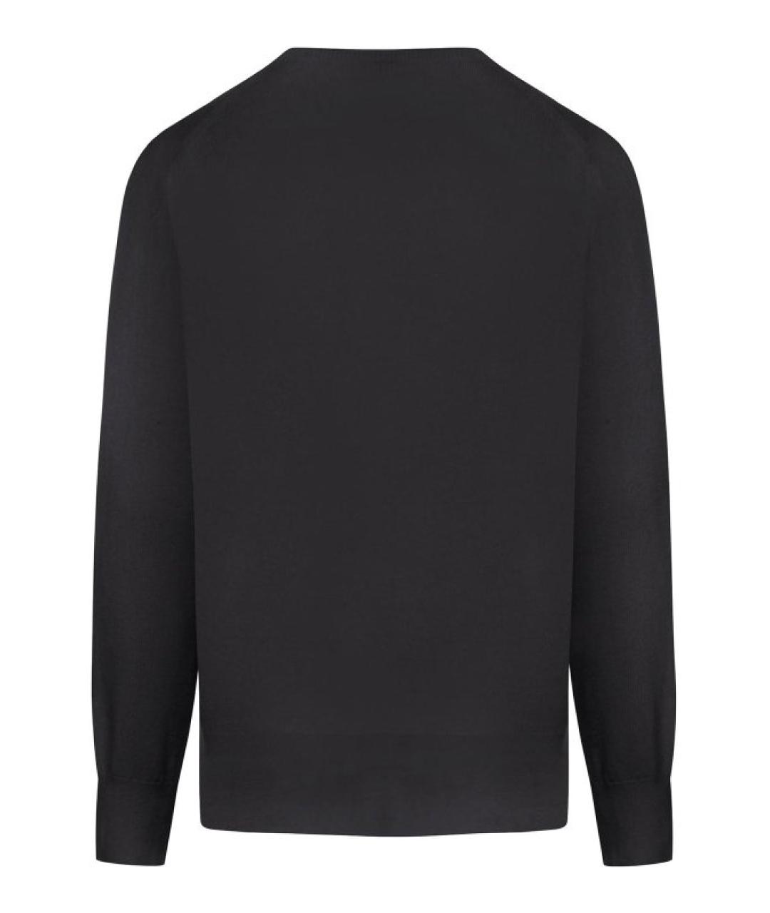 TOTEME Черный кашемировый джемпер / свитер, фото 2