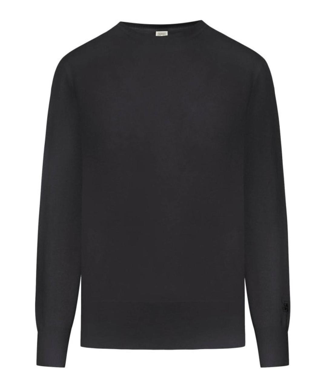 TOTEME Черный кашемировый джемпер / свитер, фото 1