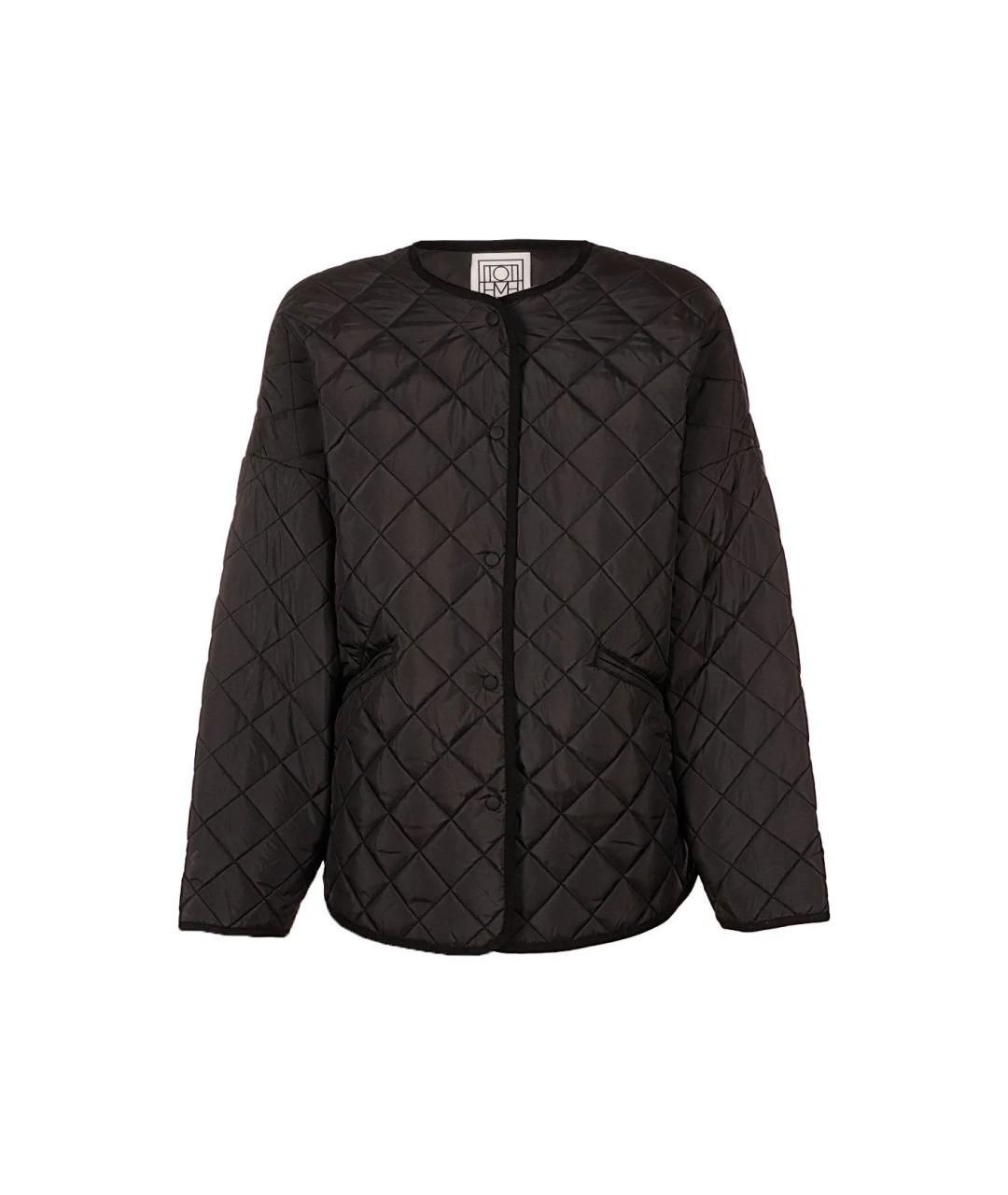 TOTEME Черная полиэстеровая куртка, фото 1