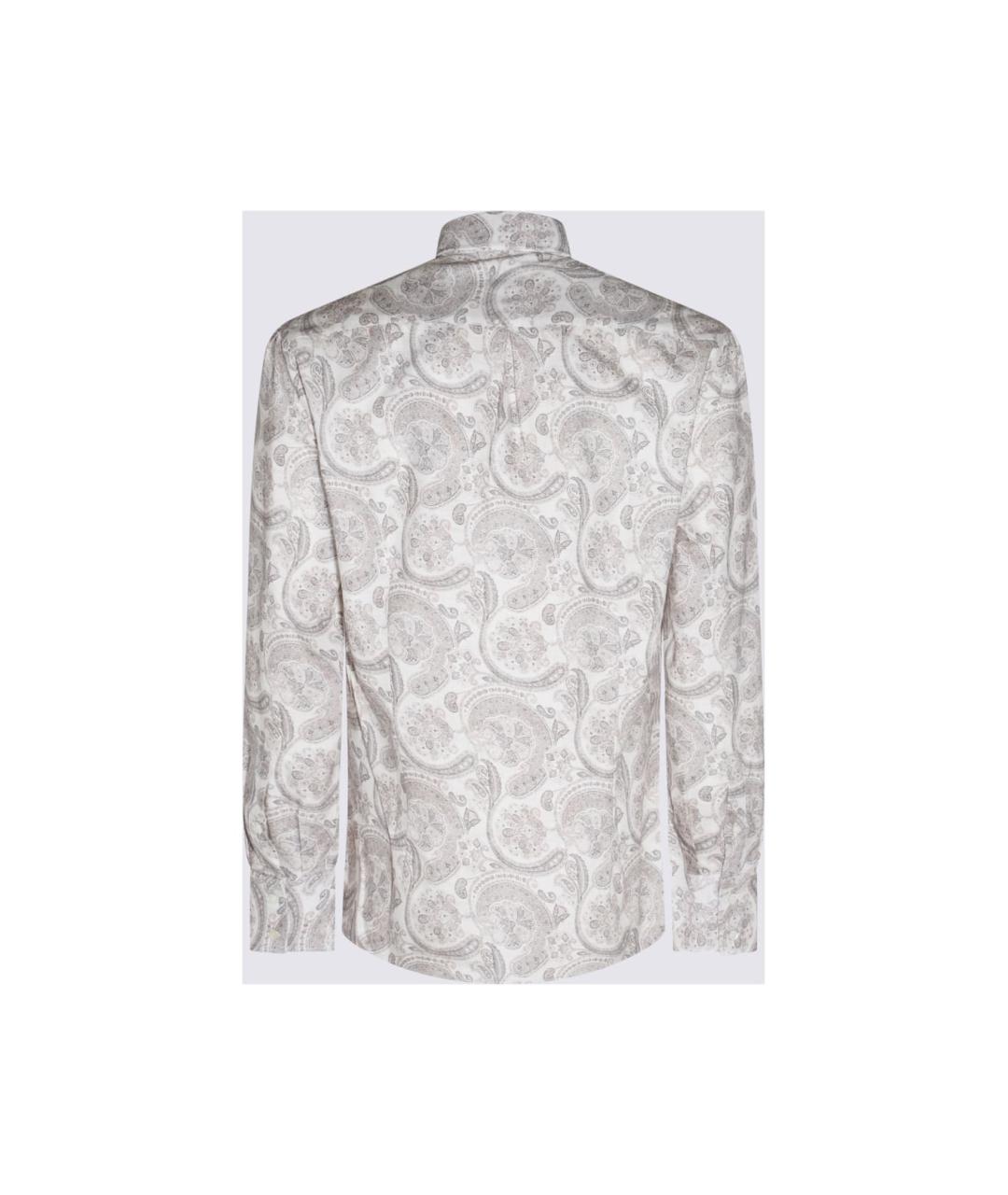 BRUNELLO CUCINELLI Хлопковая кэжуал рубашка, фото 2