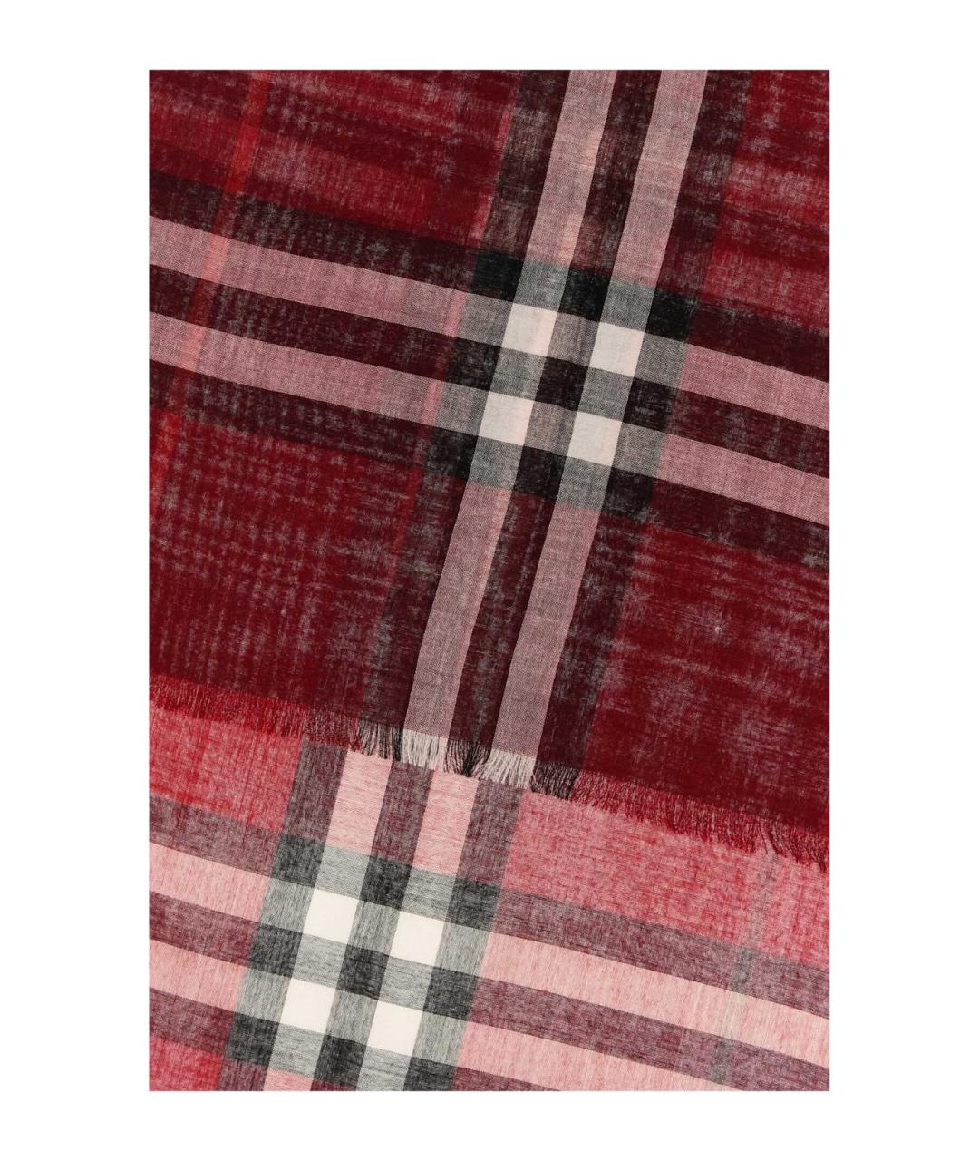 BURBERRY Мульти шерстяной шарф, фото 2