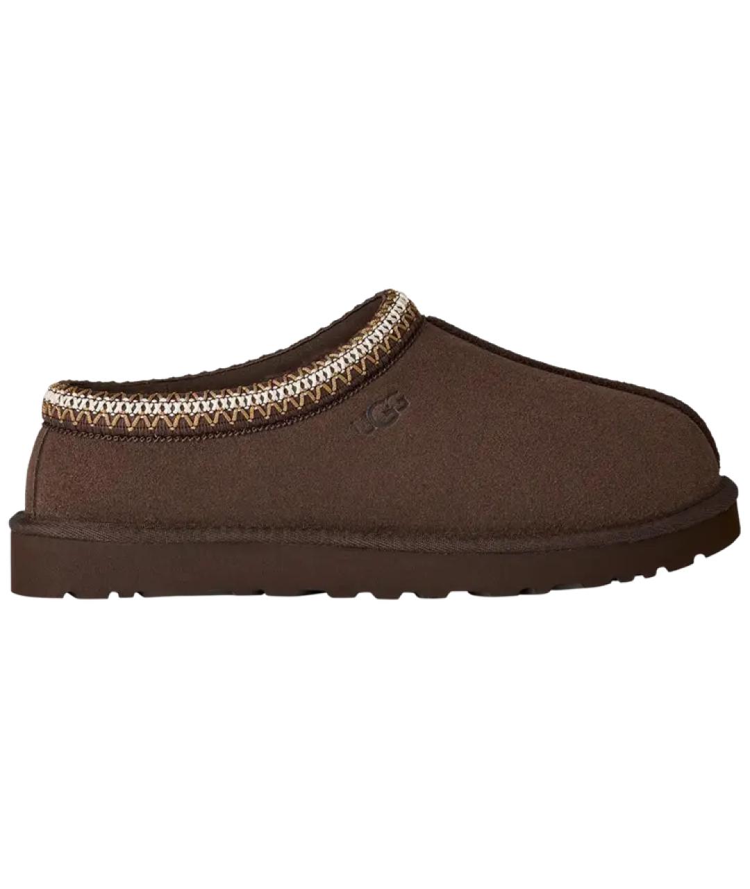 UGG AUSTRALIA Коричневые замшевые низкие ботинки, фото 2