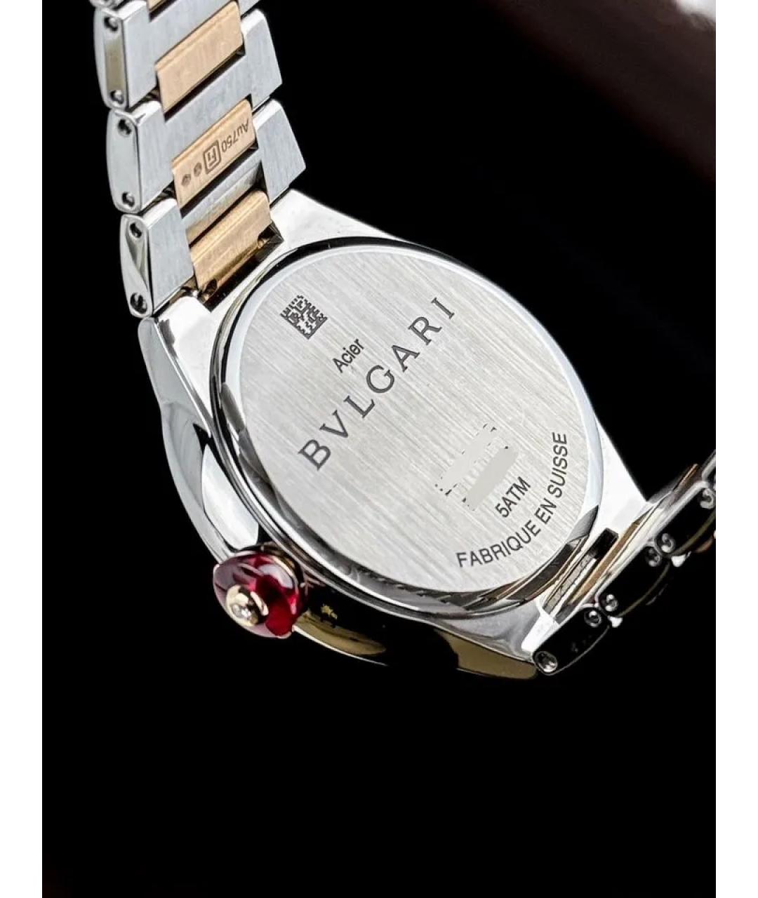 BVLGARI Серебряные часы из розового золота, фото 6