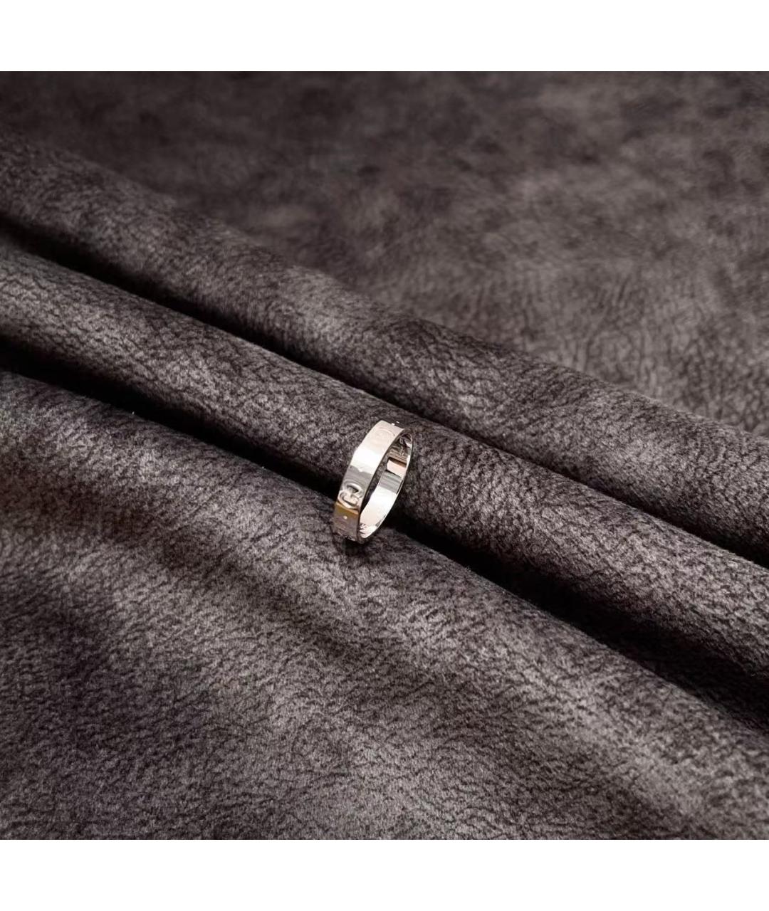 GUCCI Серебряное кольцо из белого золота, фото 5