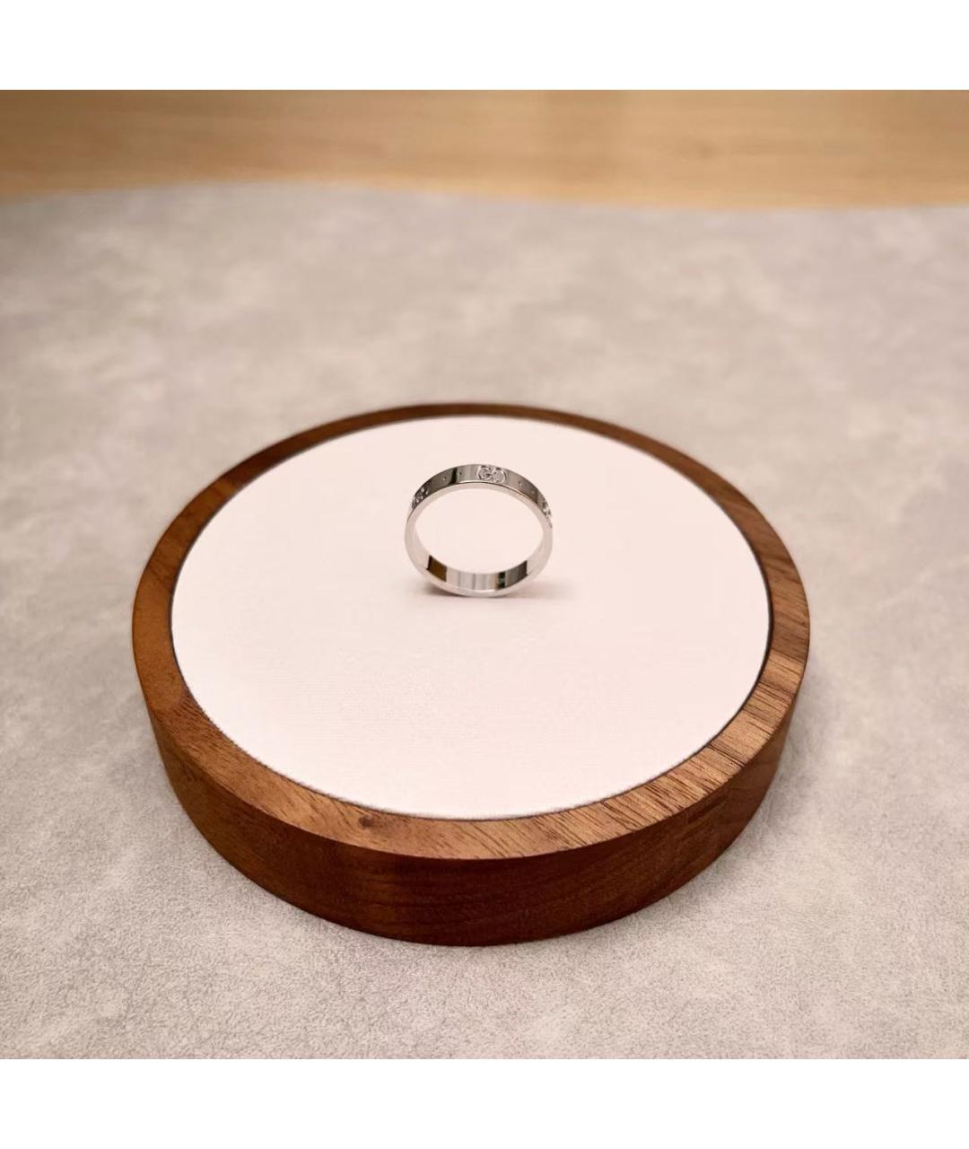GUCCI Серебряное кольцо из белого золота, фото 3