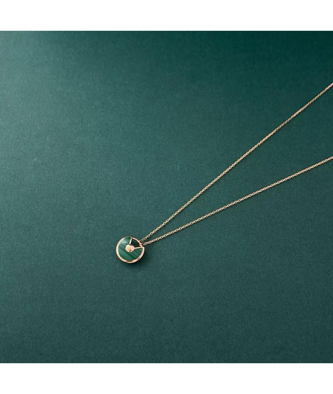 CARTIER Черное колье из розового золота, фото 5