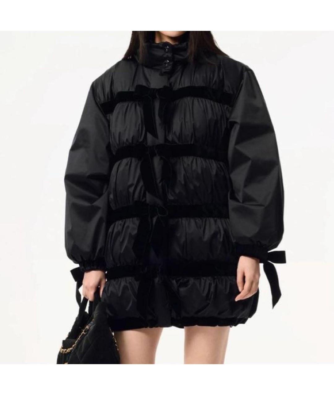 CHANEL Черный пуховик, фото 2