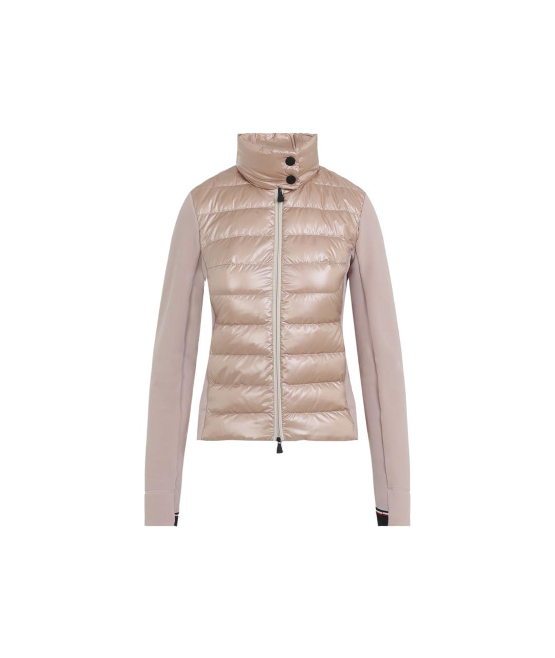 MONCLER GRENOBLE Розовый полиэстеровый жакет/пиджак, фото 1