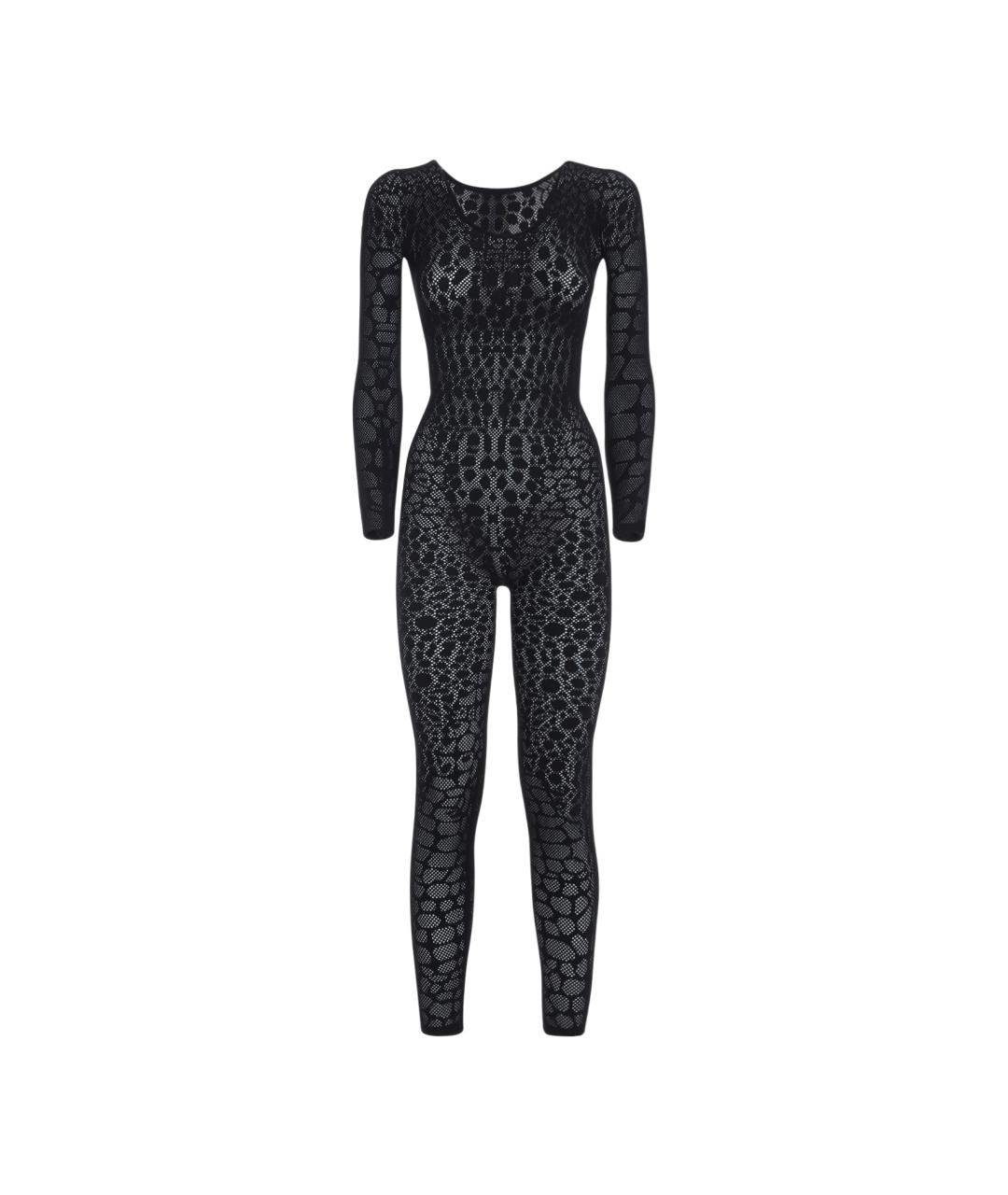WOLFORD Черный полиамидовый комбинезон, фото 1