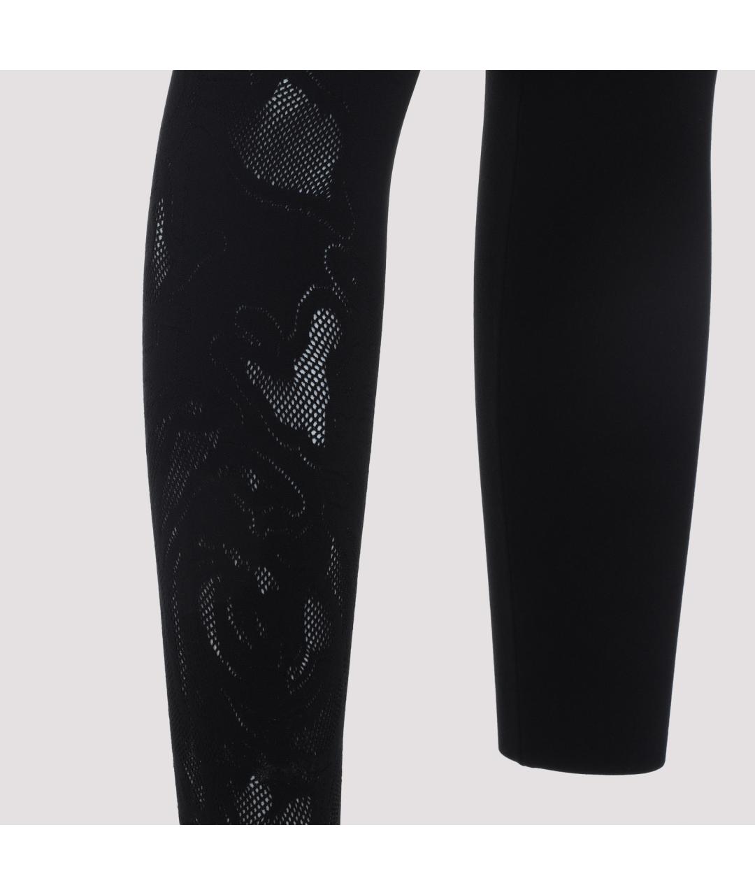 WOLFORD Черные полиамидовые леггинсы и велосипедки, фото 3