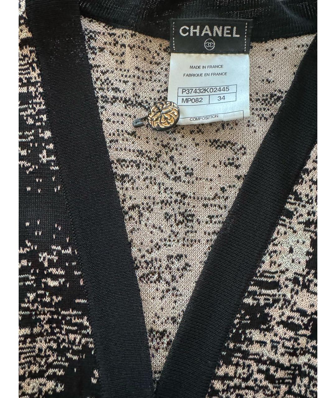 CHANEL Мульти полиэстеровый кардиган, фото 3