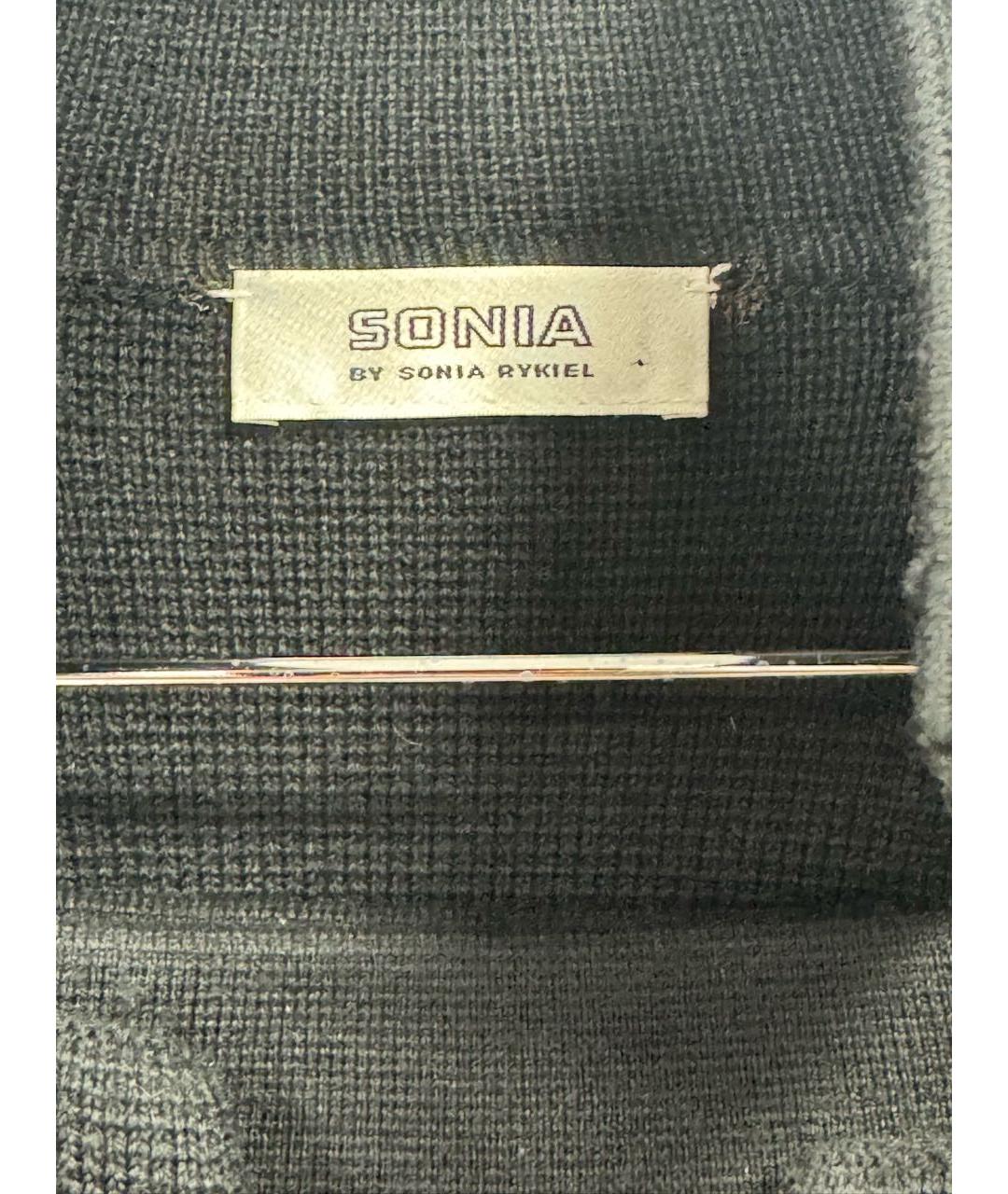 SONIA RYKIEL Черный шерстяной костюм с юбками, фото 3