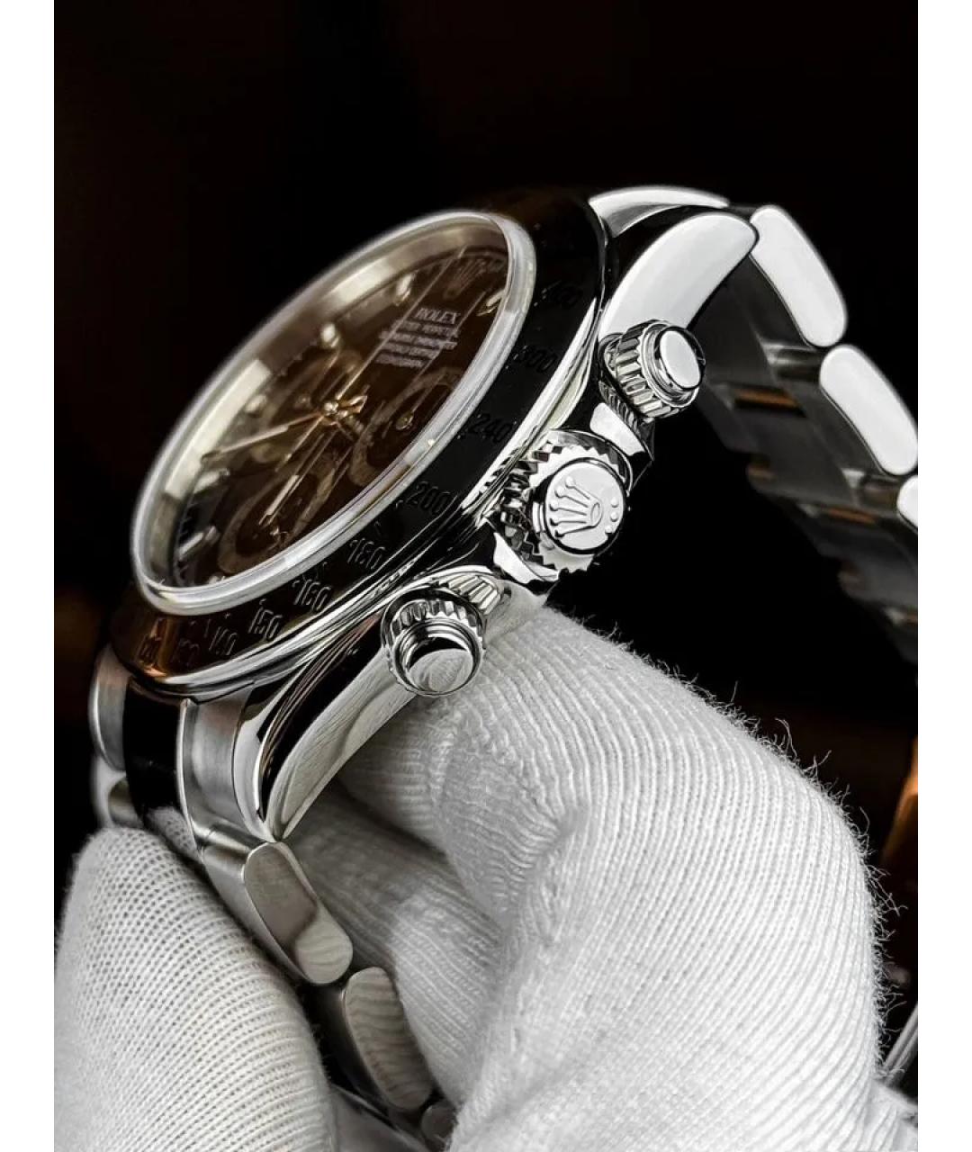 ROLEX Черные часы, фото 3