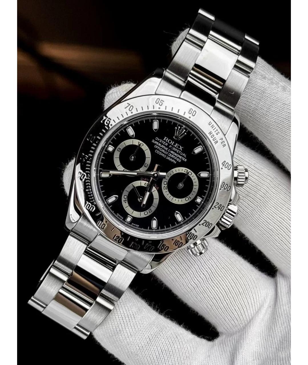ROLEX Черные часы, фото 2