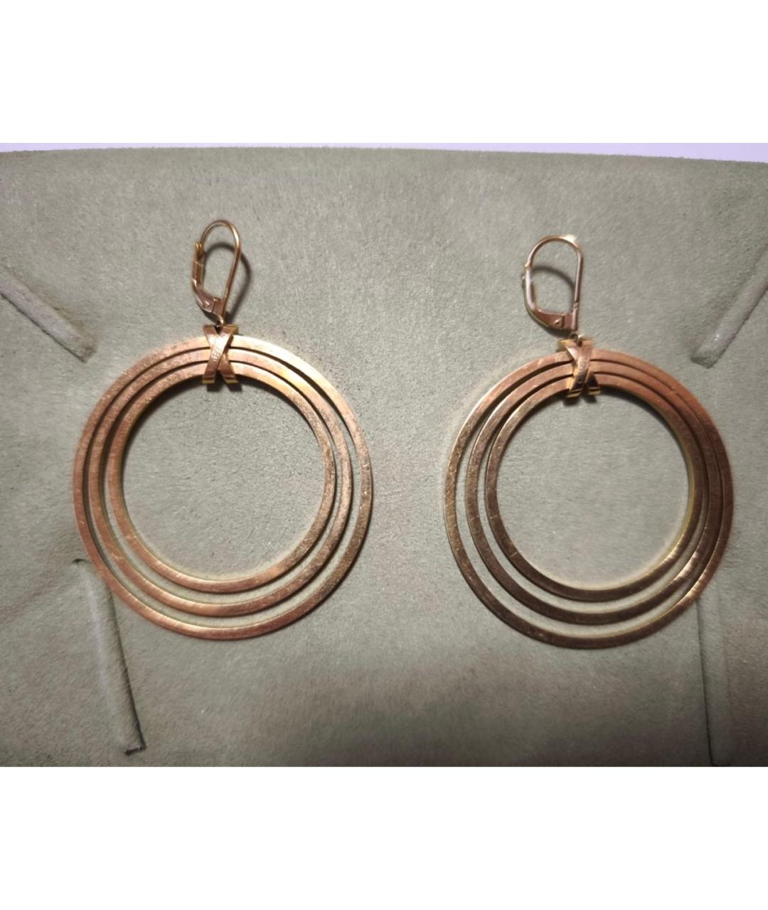 CARTIER Золотые серьги из желтого золота, фото 3