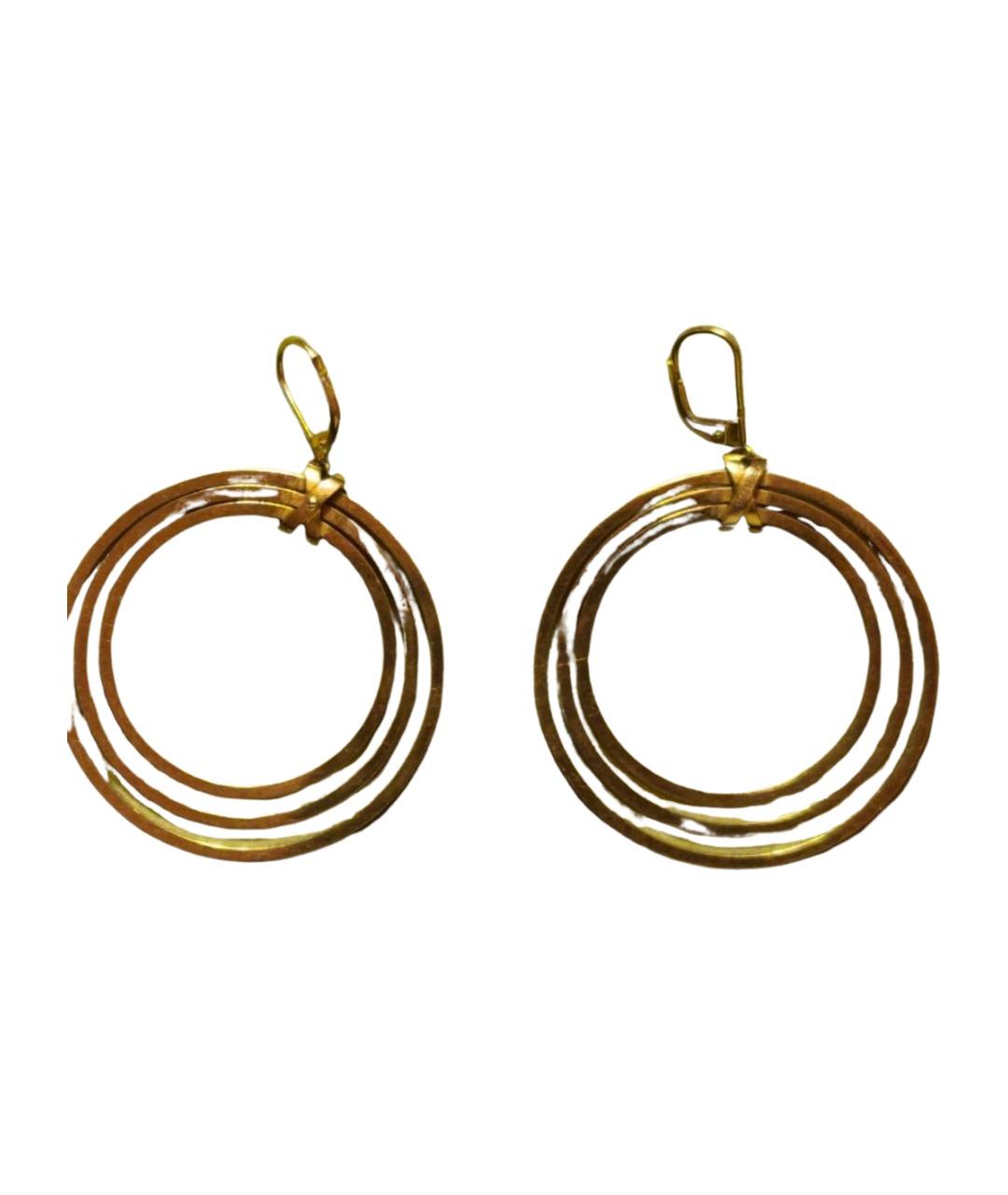 CARTIER Золотые серьги из желтого золота, фото 1