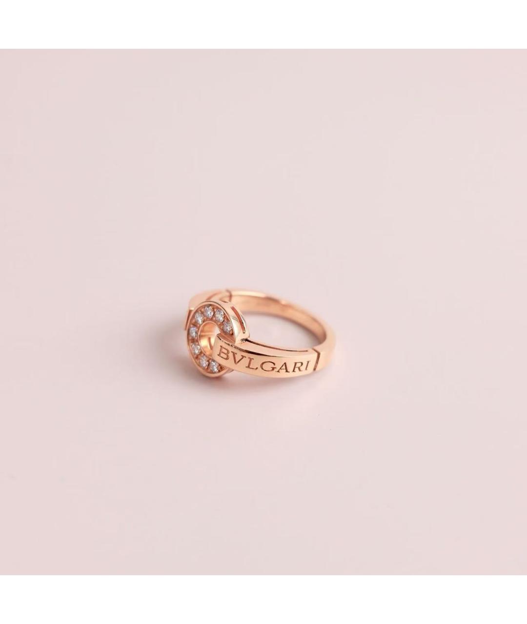 BVLGARI Золотое кольцо из розового золота, фото 4