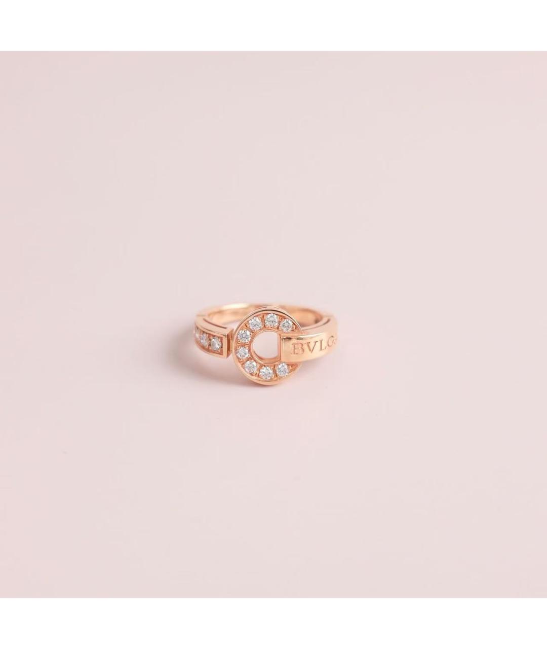 BVLGARI Золотое кольцо из розового золота, фото 2