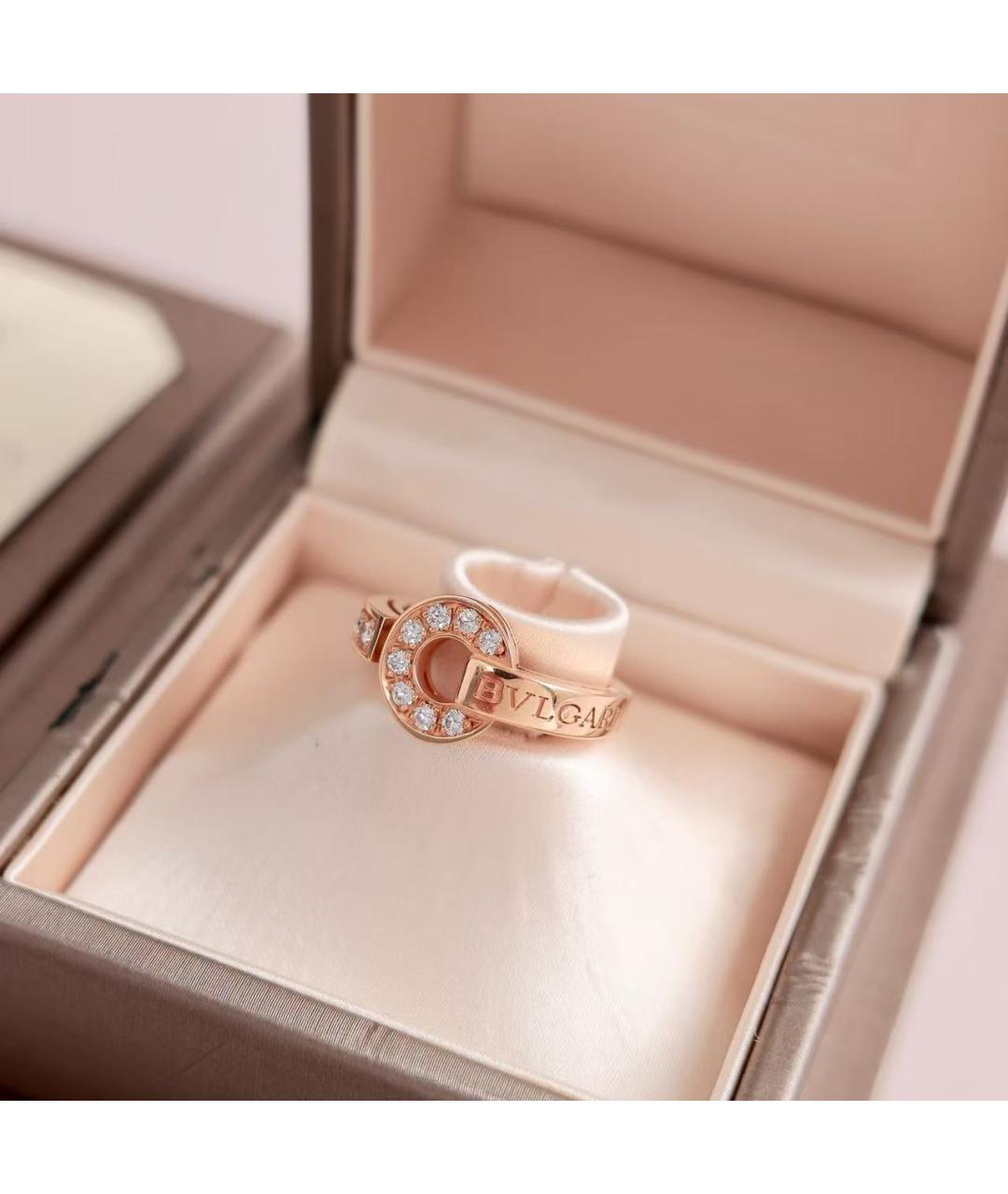 BVLGARI Золотое кольцо из розового золота, фото 3