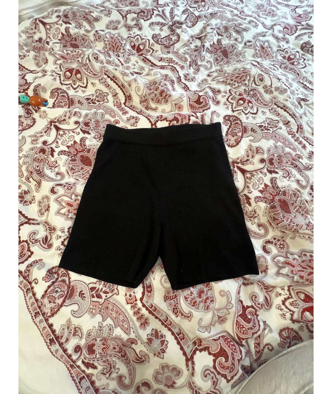 JACQUEMUS Черные вискозные шорты, фото 3