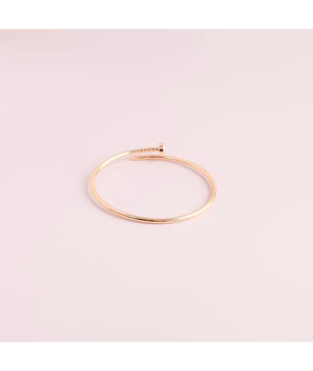 CARTIER Золотой браслет из розового золота, фото 3