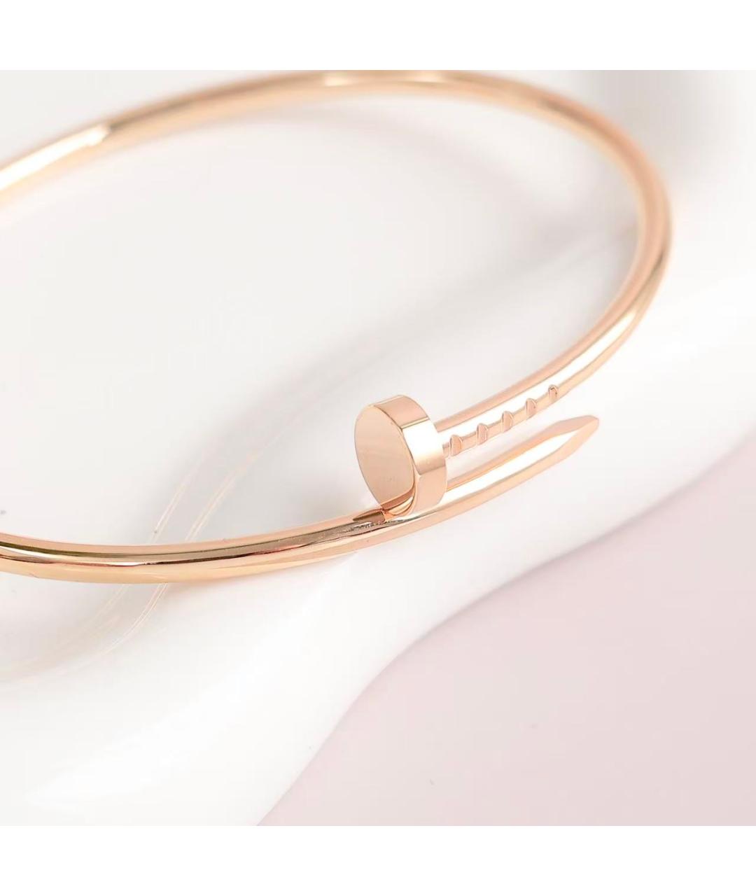 CARTIER Золотой браслет из розового золота, фото 5