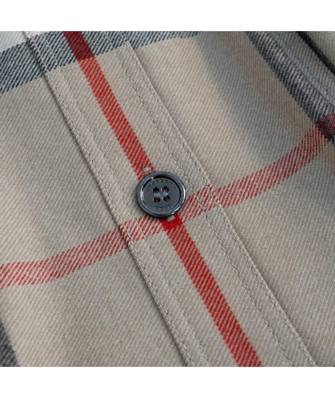BURBERRY Бежевое шерстяное повседневное платье, фото 5