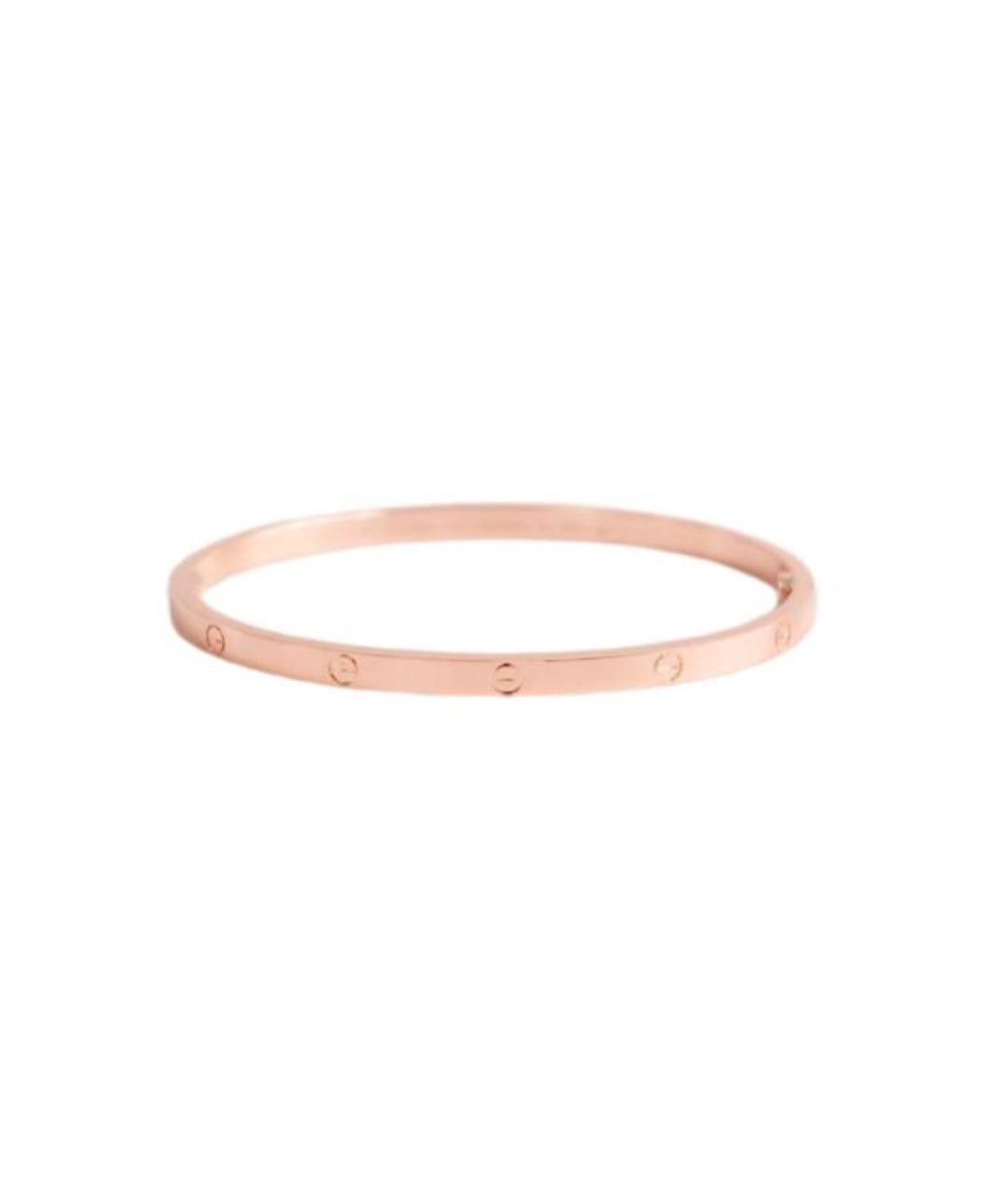 CARTIER Золотой браслет из розового золота, фото 1