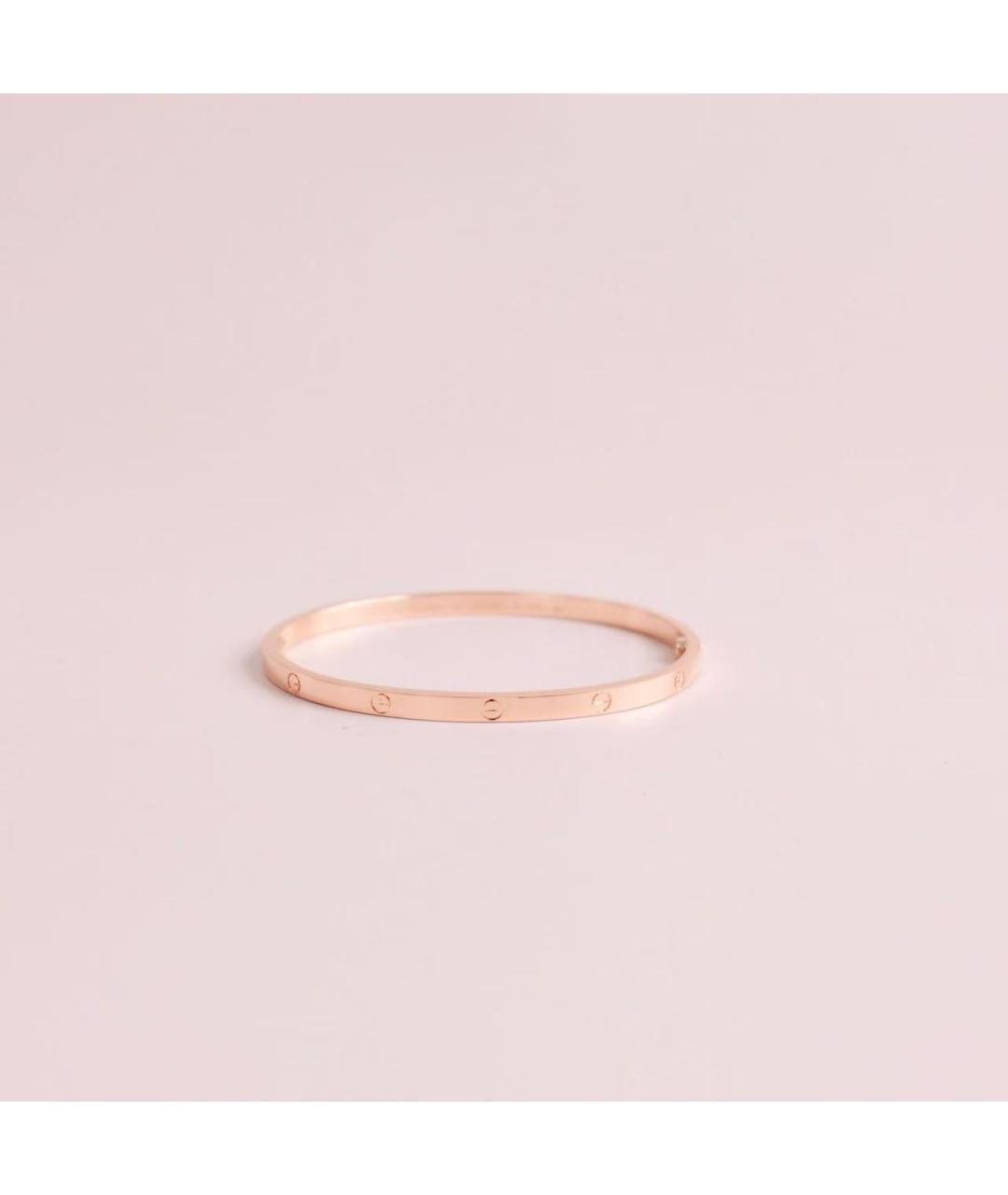 CARTIER Золотой браслет из розового золота, фото 2