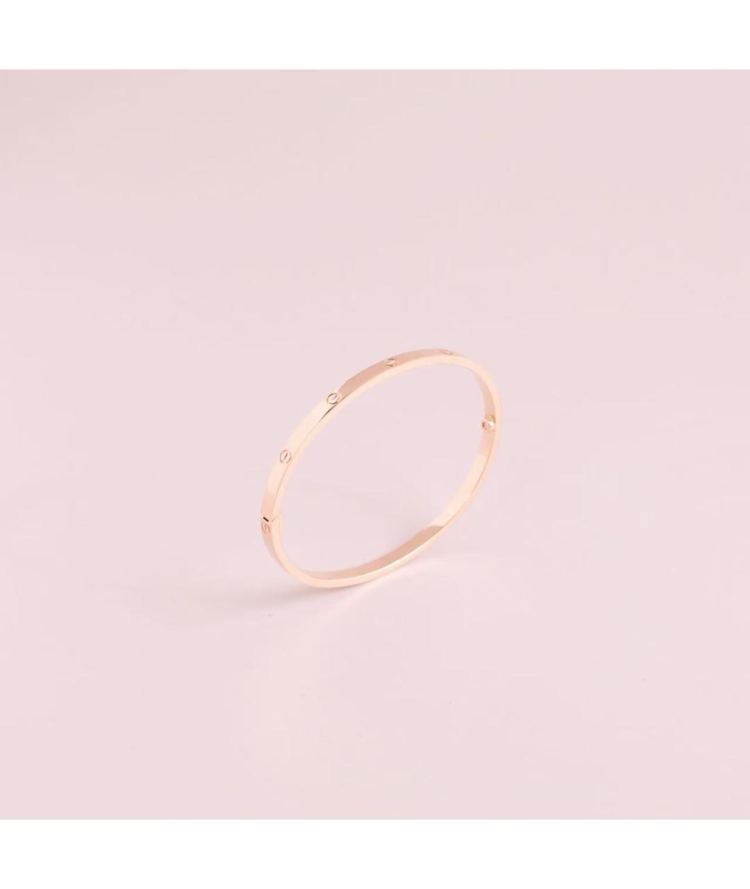 CARTIER Золотой браслет из розового золота, фото 3