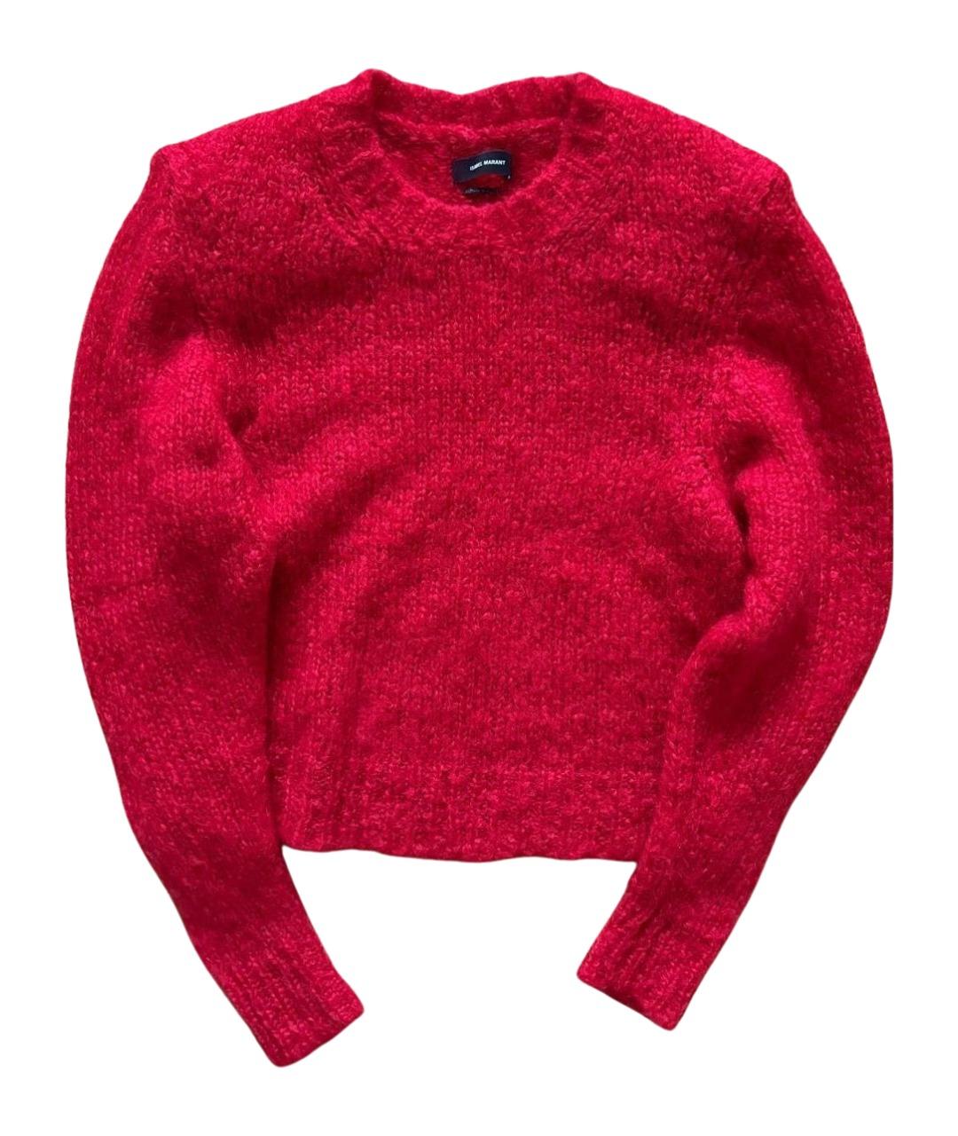 ISABEL MARANT Бордовый джемпер / свитер, фото 1