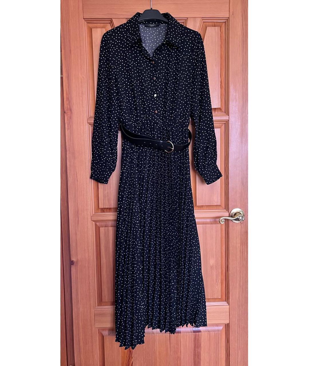 WEEKEND MAX MARA Черное повседневное платье, фото 4