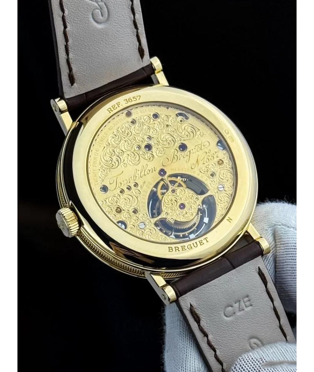 Breguet Серебряные часы из желтого золота, фото 5
