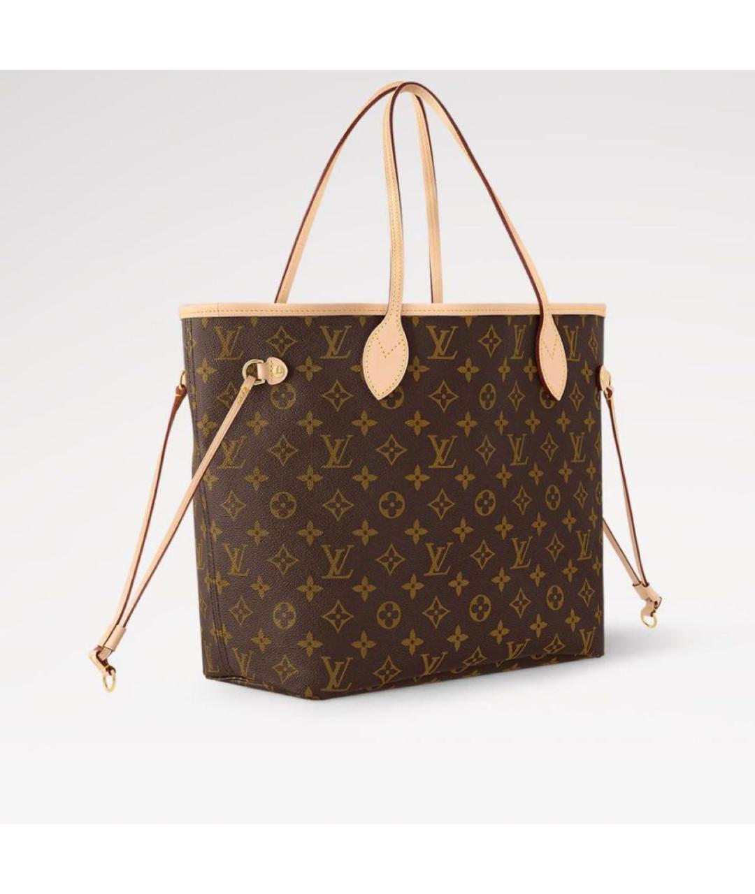 LOUIS VUITTON Коричневая сумка тоут, фото 2
