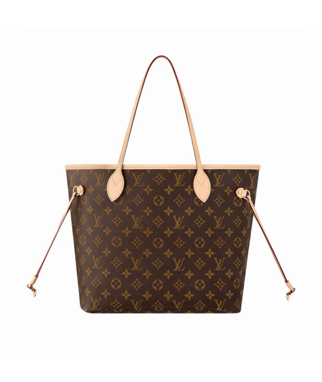 LOUIS VUITTON Коричневая сумка тоут, фото 1