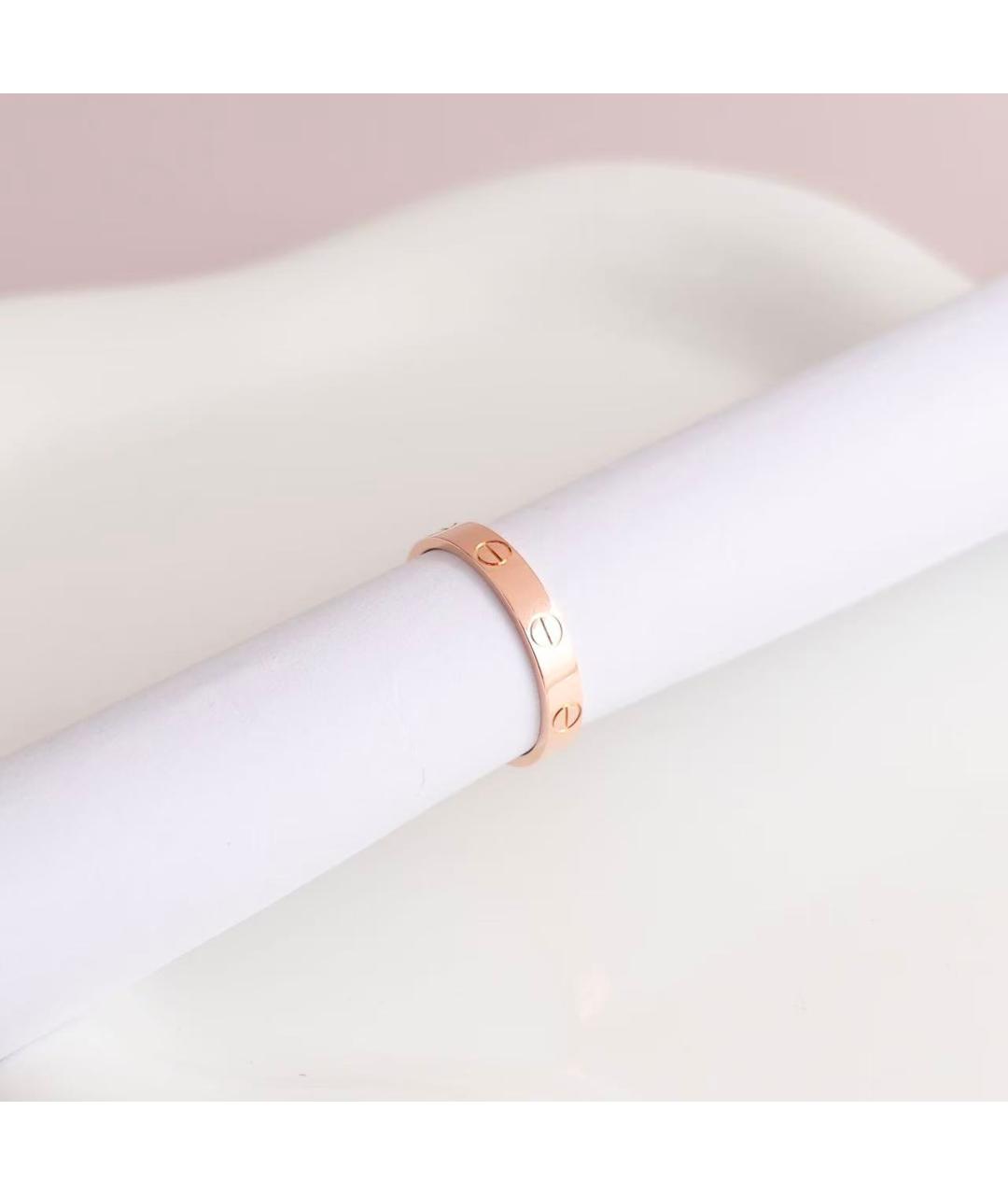 CARTIER Золотое кольцо из розового золота, фото 6