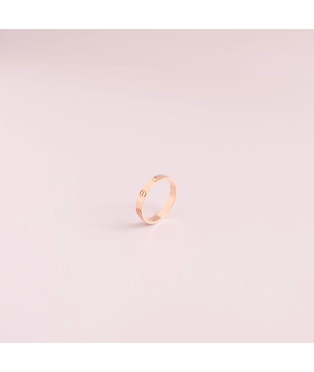 CARTIER Золотое кольцо из розового золота, фото 3