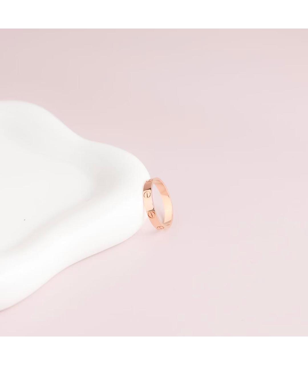 CARTIER Золотое кольцо из розового золота, фото 5