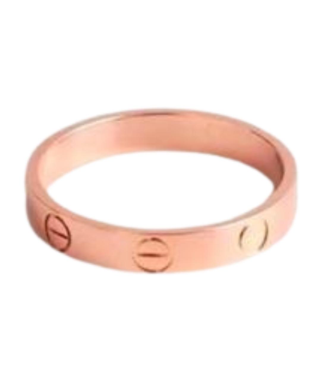 CARTIER Золотое кольцо из розового золота, фото 1