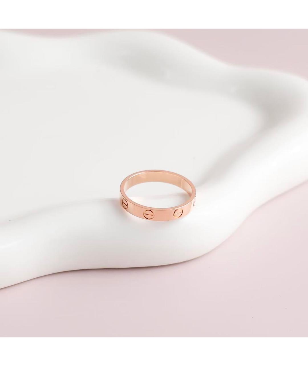 CARTIER Золотое кольцо из розового золота, фото 4
