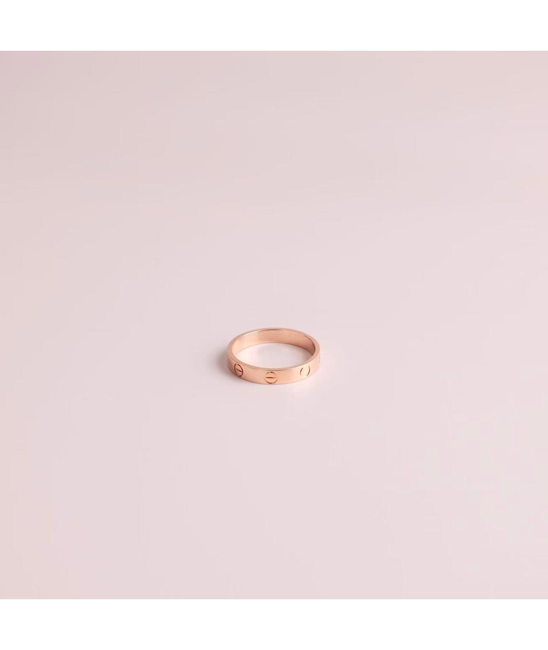 CARTIER Золотое кольцо из розового золота, фото 2