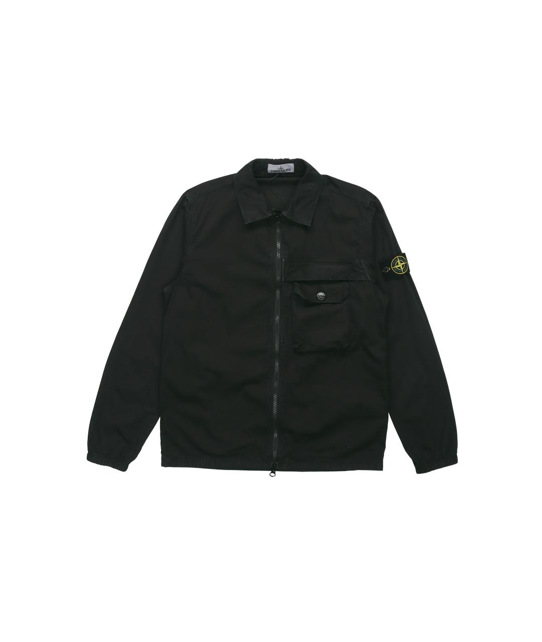 STONE ISLAND Черная куртка, фото 5