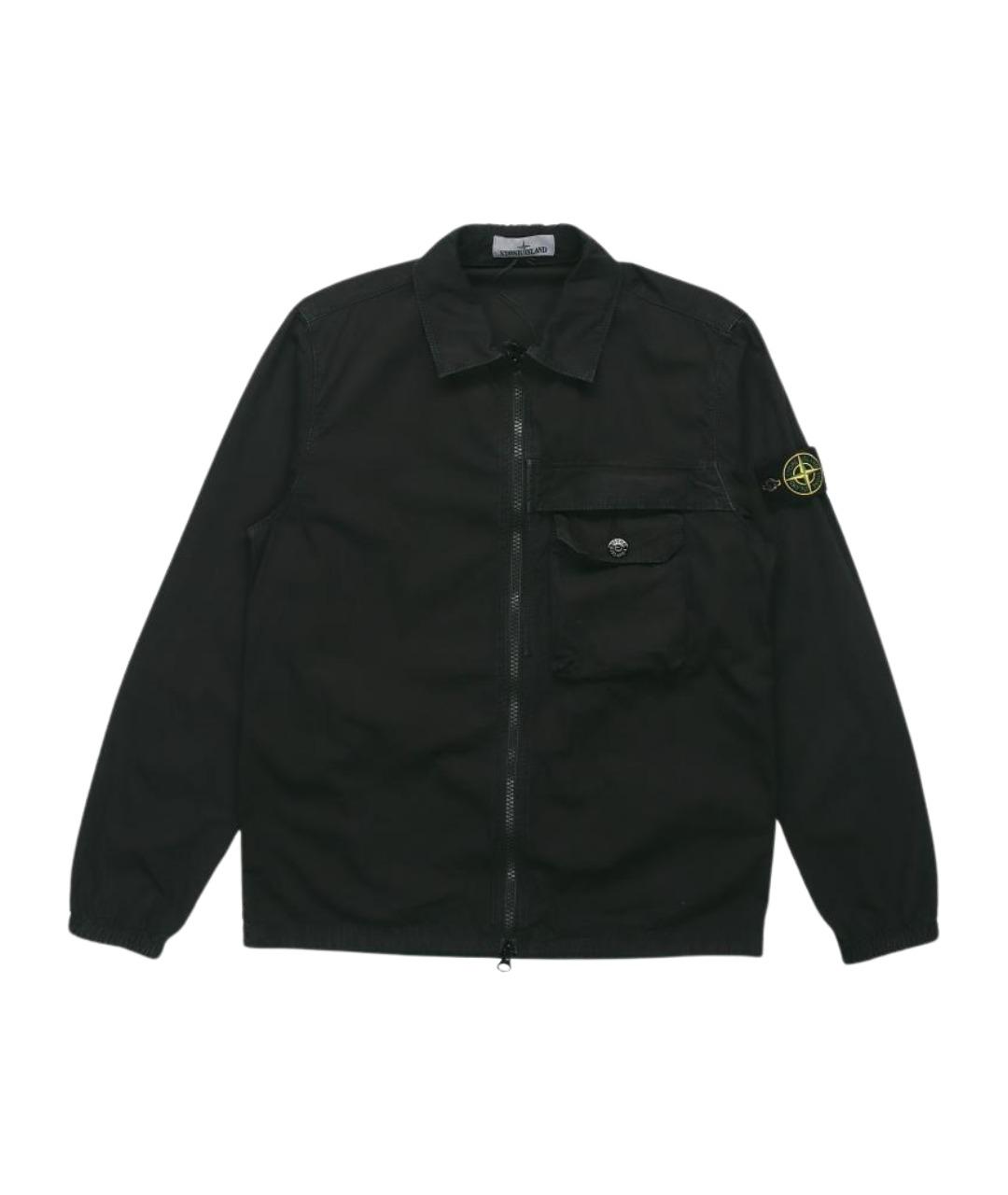 STONE ISLAND Черная куртка, фото 1