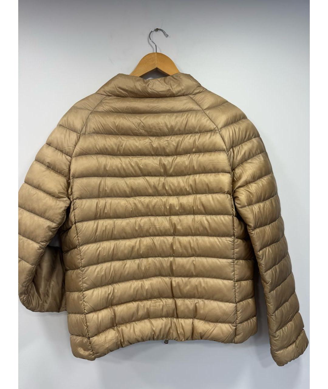 MONCLER Бежевый пуховик, фото 2