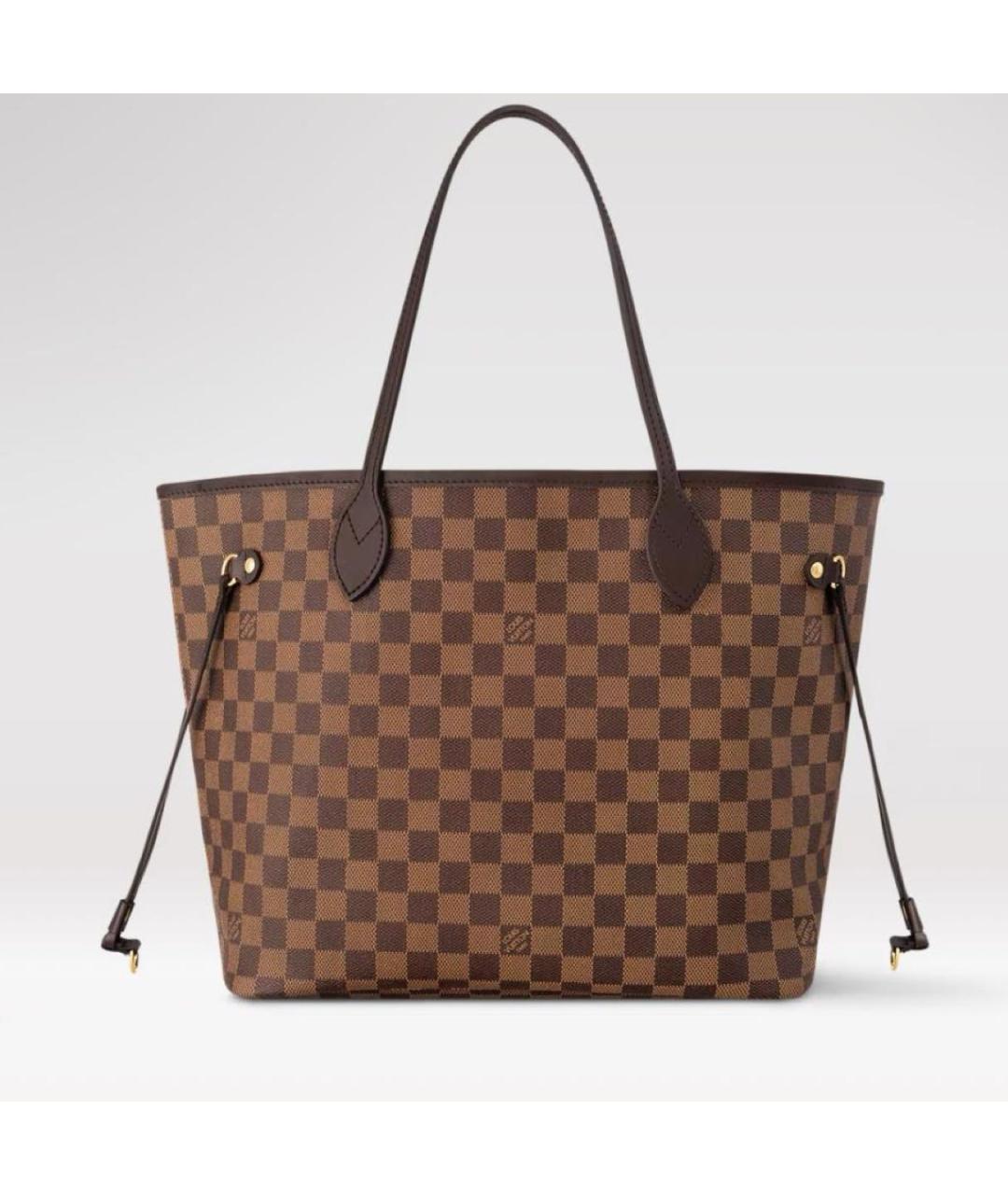 LOUIS VUITTON Коричневая сумка тоут, фото 4