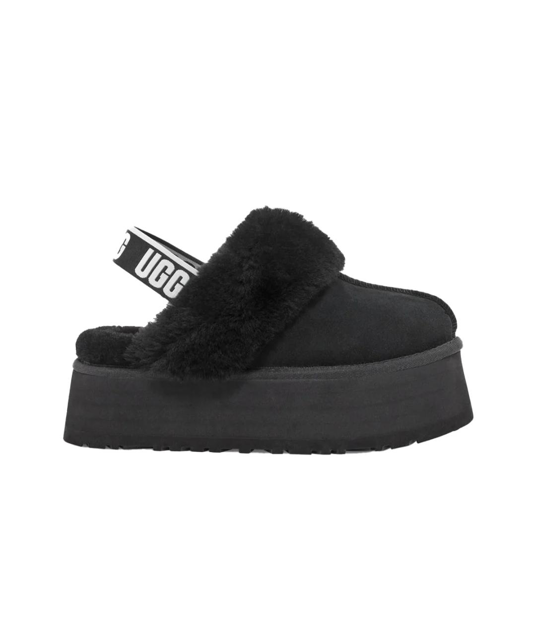 UGG AUSTRALIA Черные замшевые мюли, фото 3