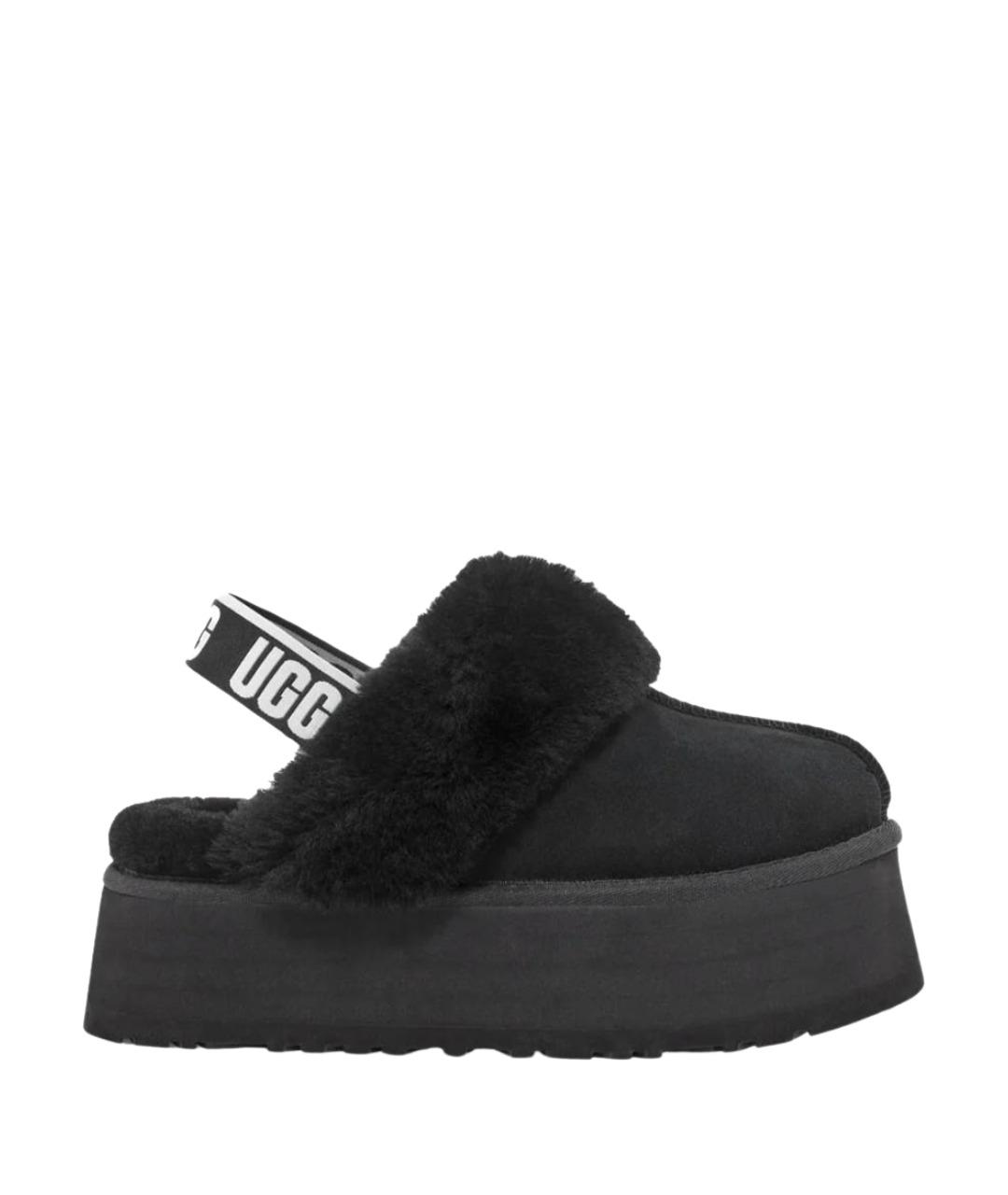 UGG AUSTRALIA Черные замшевые мюли, фото 1