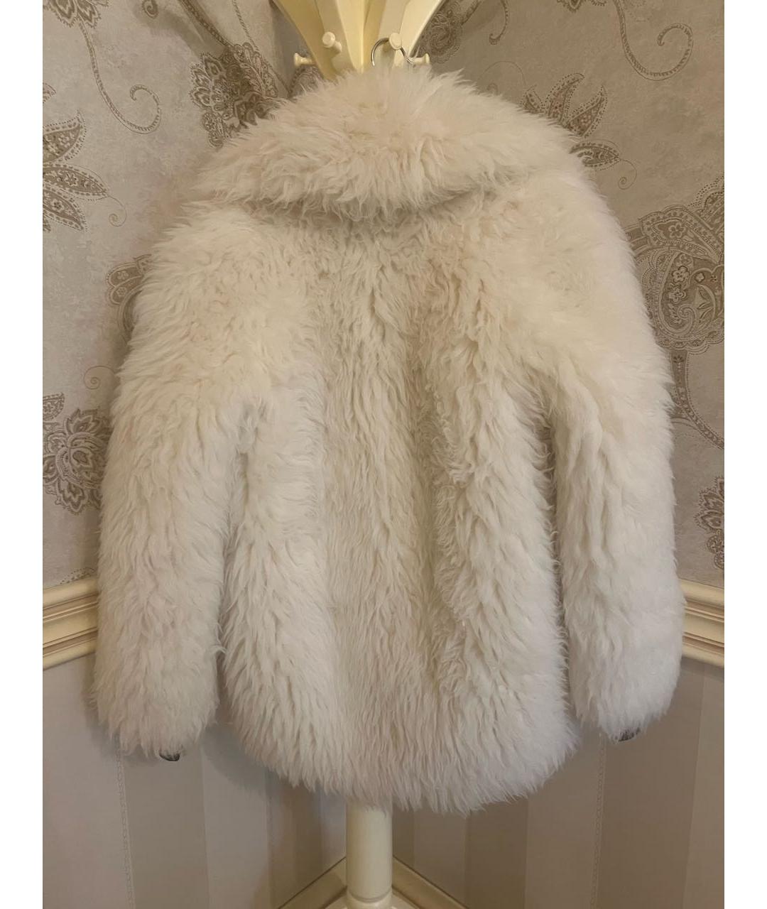 MONCLER GRENOBLE Белая шерстяная куртка, фото 2