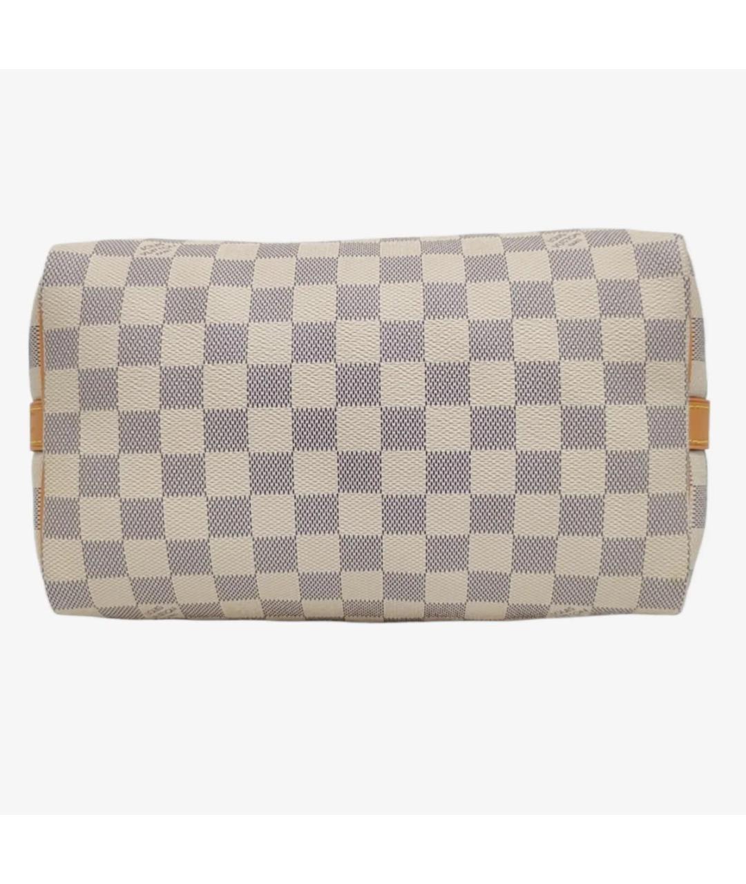 LOUIS VUITTON Бежевая кожаная сумка через плечо, фото 4